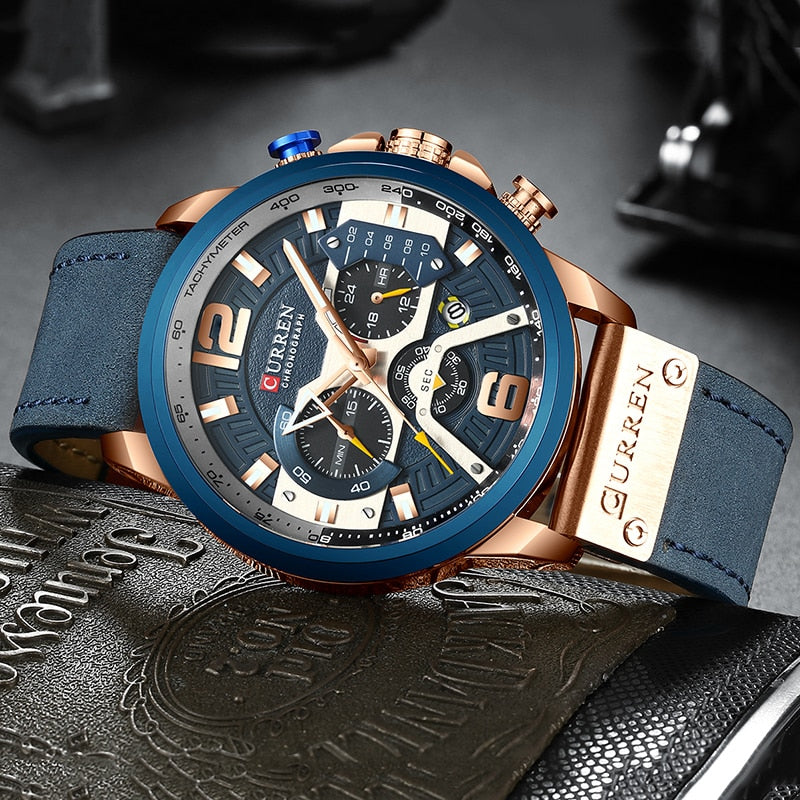 CURREN chronograph luxury watch